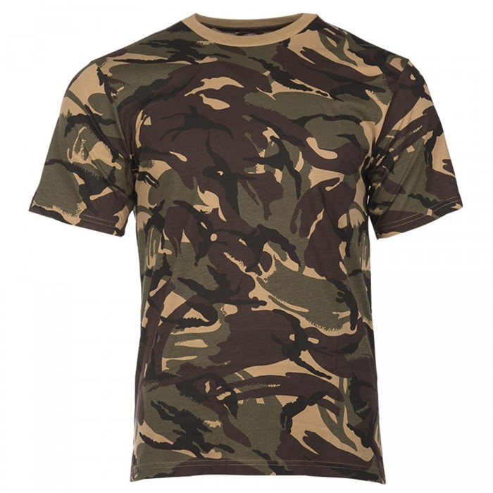 Футболка камуфляжная MIL-TEC T-Shirt British DPM, XXL Футболка камуфляжная MIL-TEC T-Shirt British DPM, XXL