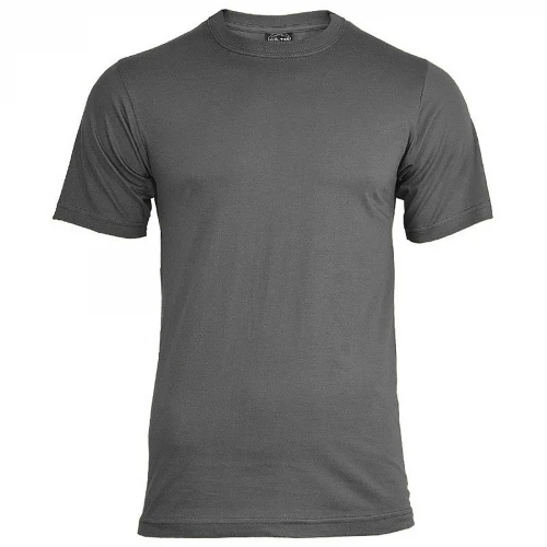 Футболка MIL-TEC US-Style Сіра, Сірий, 3XL