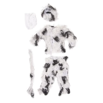 Костюм маскировочный Кикимора GHILLIE SUIT ′ANTI FIRE′ 4PC. Зимний камуфляж, XL/XXL