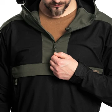 Куртка Helikon Woodsman Anorak - Black\Olive Green