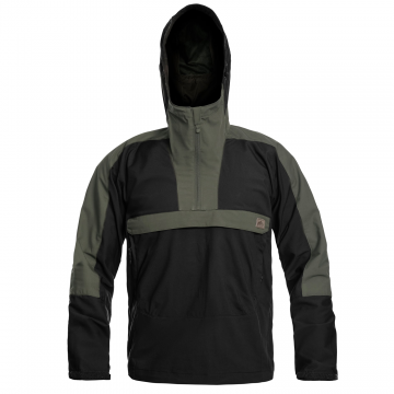 Куртка Helikon Woodsman Anorak - Black\Olive Green
