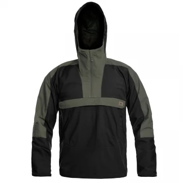 Куртка Helikon Woodsman Anorak - Black\Olive Green