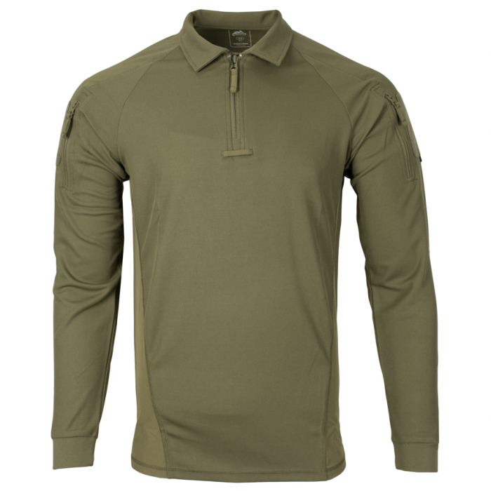 Боевая рубашка Helikon-Tex Range Polo Shirt ADAPTIVE GREEN Олива Боевая рубашка Helikon-Tex Range Polo Shirt ADAPTIVE GREEN Олива