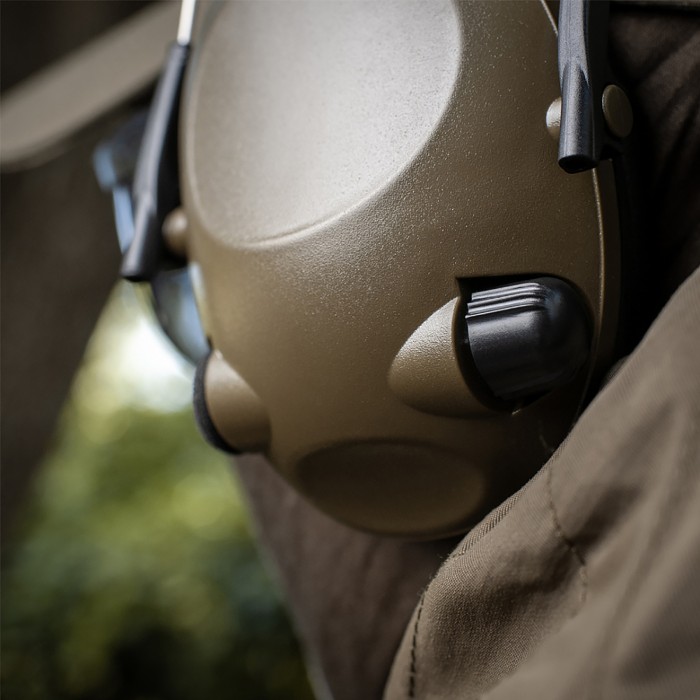 Навушники стрілкові активні CrossEye Tactical 6S Olive Навушники стрілкові активні CrossEye Tactical 6S Olive