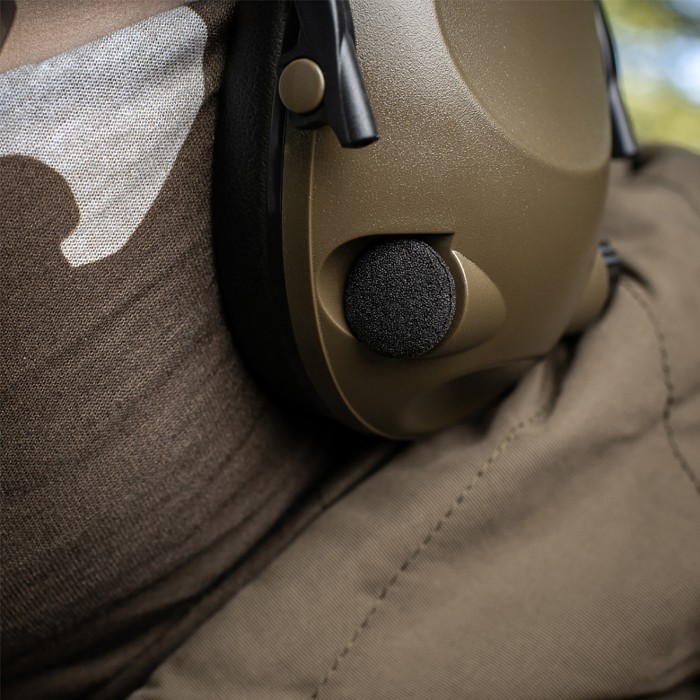 Навушники стрілкові активні CrossEye Tactical 6S Olive Навушники стрілкові активні CrossEye Tactical 6S Olive