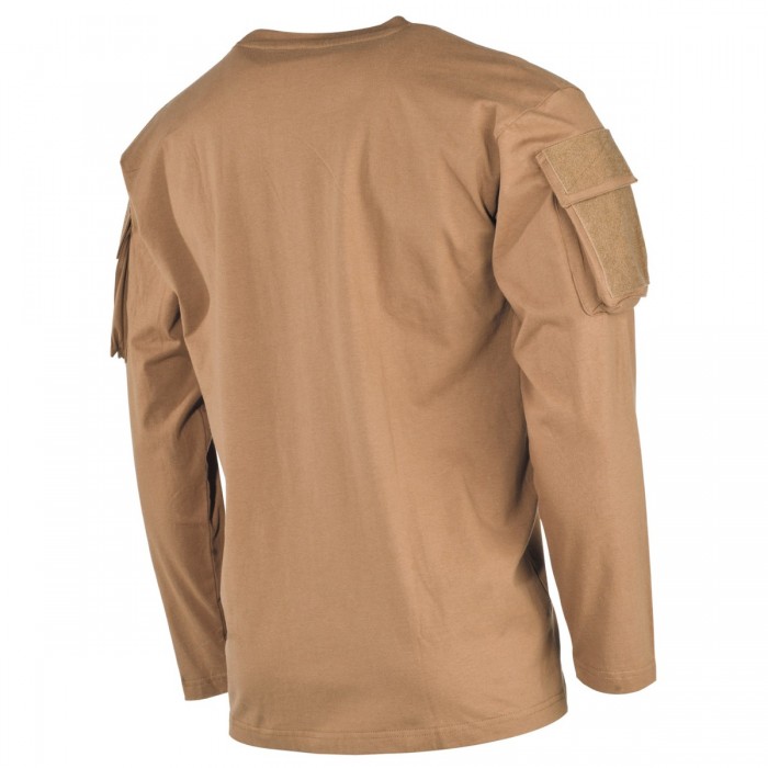 US Shirt, long-sleeved, coyote, with sleeve pockets Койот, Coyote, M US Shirt, long-sleeved, coyote, with sleeve pockets Койот, Coyote, M