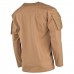 US Shirt, long-sleeved, coyote, with sleeve pockets Койот, Coyote, M