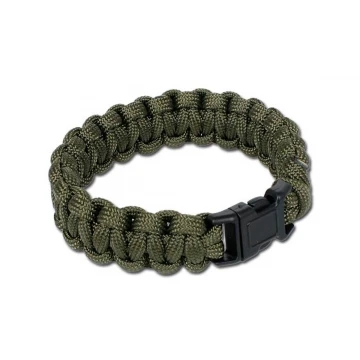 Паракордовый браслет Mil-Tec на фастексе, Olive