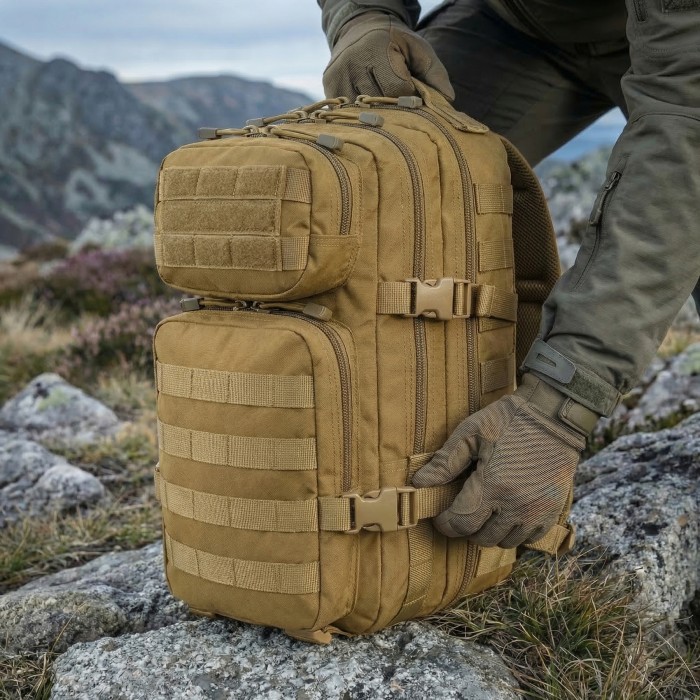 Рюкзак тактичний M-Tac Assault Pack 20L, Coyote Рюкзак тактичний M-Tac Assault Pack 20L, Coyote