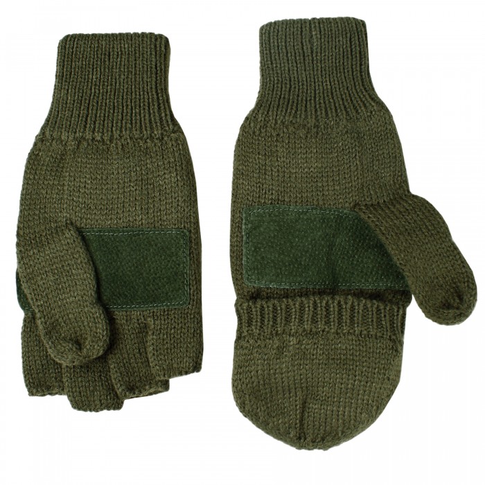 Перчатки зимние утепленные MIL-TEC Hunting Olive Перчатки зимние утепленные MIL-TEC Hunting Olive