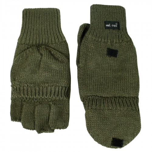 Перчатки зимние утепленные MIL-TEC Hunting Olive