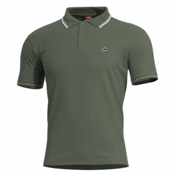 Футболка поло Pentagon «Aniketos» Stripes Camo Green, Olive