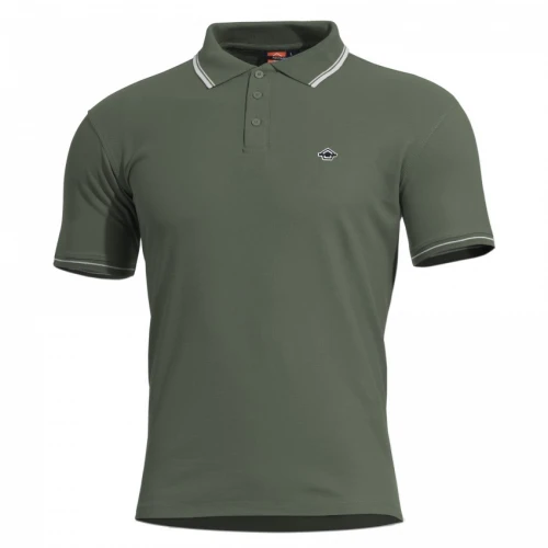 Футболка поло Pentagon «Aniketos» Stripes Camo Green, Olive