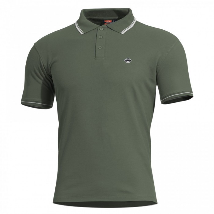 Футболка поло Pentagon «Aniketos» Stripes Camo Green, Olive Футболка поло Pentagon «Aniketos» Stripes Camo Green, Olive