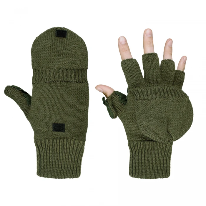Рукавиці зимові утеплені MIL-TEC Hunting Olive Рукавиці зимові утеплені MIL-TEC Hunting Olive