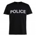 Футболка бавовняна MIL-TEC Police Чорна, Black