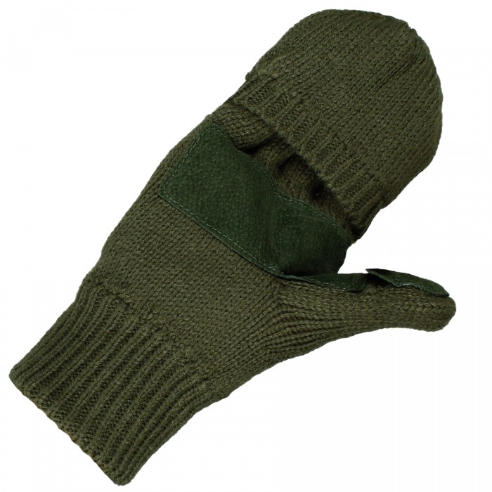 Перчатки зимние утепленные MIL-TEC Hunting Olive Перчатки зимние утепленные MIL-TEC Hunting Olive