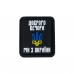 Нашивка «Доброго вечора ми з України» PVC Black