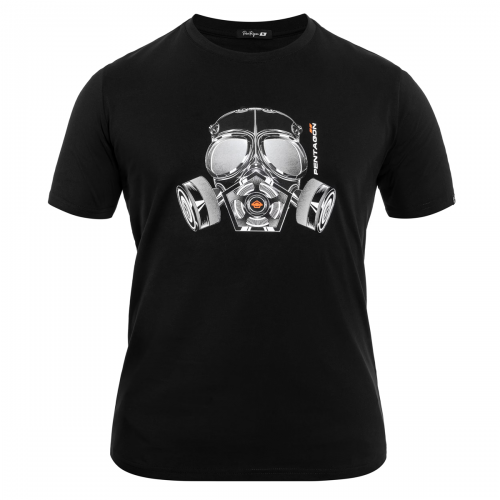 Футболка T-Shirt Pentagon "Gas-Mask" – Black