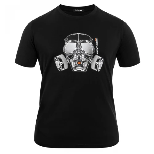 Футболка T-Shirt Pentagon "Gas-Mask" – Black