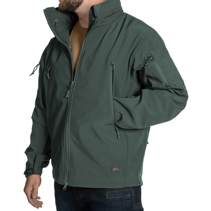 Куртка Helikon Gunfighter Softshell Shark Skin Windblocker, Jungle Green Куртка Helikon Gunfighter Softshell Shark Skin Windblocker, Jungle Green
