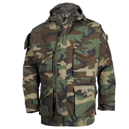 Куртка тактика Командос Рип-Стоп Commando Jacket "Smock", Rip Stop, woodland M, Вудленд, M