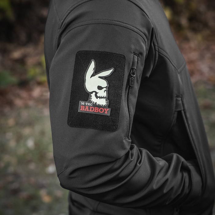M-Tac нашивка Bad Boy Black/GID M-Tac нашивка Bad Boy Black/GID
