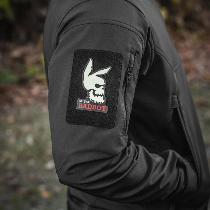 M-Tac нашивка Bad Boy Black/GID M-Tac нашивка Bad Boy Black/GID