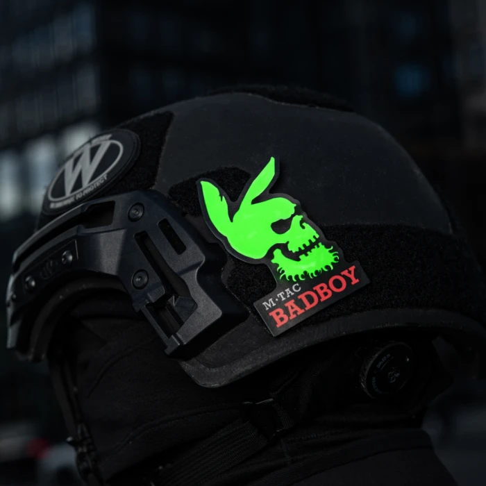 M-Tac нашивка Bad Boy Black/GID M-Tac нашивка Bad Boy Black/GID