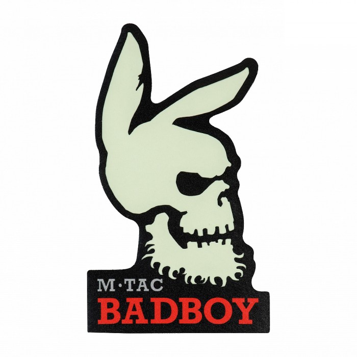 M-Tac нашивка Bad Boy Black/GID M-Tac нашивка Bad Boy Black/GID