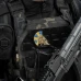 M-Tac нашивка Spartan Helmet UA (вишивка) Black