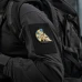 M-Tac нашивка Spartan Helmet UA (вишивка) Black
