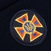 Шапка вязаная флисовая с отворотом ГСЧС - Navy Blue