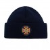 Шапка вязаная флисовая с отворотом ГСЧС - Navy Blue
