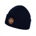 Шапка вязаная флисовая с отворотом ГСЧС - Navy Blue