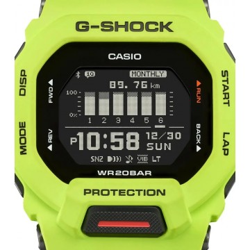 Часы Casio GBD-200-9ER G-Shock., Зелёный