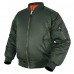 Куртка Бомбер льотна US BASIC MA1® FLIGHT JACKET Оливкова, Olive