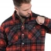 Сорочка Helikon Winter Warden Long Sleeve - Slate Crimson Plaid, Червоний