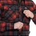 Сорочка Helikon Winter Warden Long Sleeve - Slate Crimson Plaid, Червоний