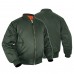 Куртка Бомбер льотна US BASIC MA1® FLIGHT JACKET Оливкова, Olive