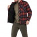 Рубашка Helikon Winter Warden Long Sleeve - Slate Crimson Plaid, Красный