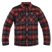 Сорочка Helikon Winter Warden Long Sleeve - Slate Crimson Plaid, Червоний