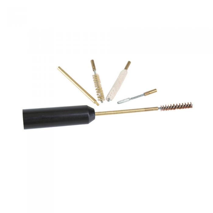 Набір для чистки пістолету Mil-tec PISTOL CLEANING KIT KALIBER 38/9 MM Чорний Набір для чистки пістолету Mil-tec PISTOL CLEANING KIT KALIBER 38/9 MM Чорний