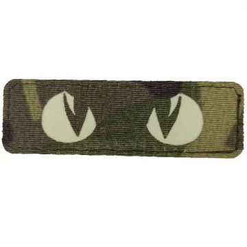 Нашивка Cat Eyes, що світяться Laser Cut Мультикам, Multicam
