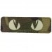 Нашивка Cat Eyes, що світяться Laser Cut Мультикам, Multicam