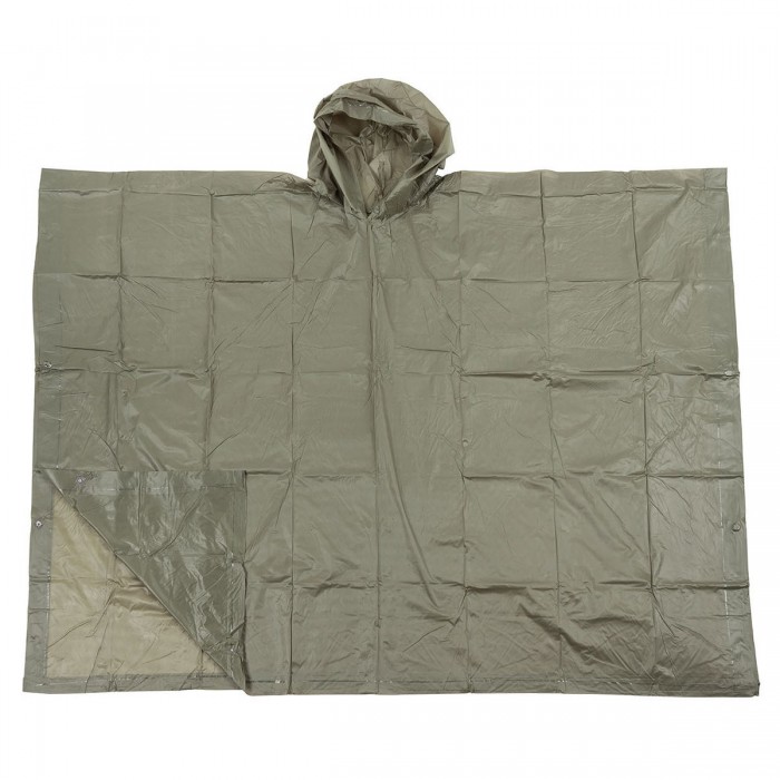 Дощовик пончо MFH Poncho, Vinyl, 200 x 127 cm, Olive Дощовик пончо MFH Poncho, Vinyl, 200 x 127 cm, Olive