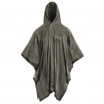 Дождевик пончо MFH Poncho, Vinyl, 200 x 127 cm, Olive