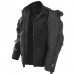 Куртка мембранная с флисовой подкладкой MIL-TEC Wet Weather Jacket Black