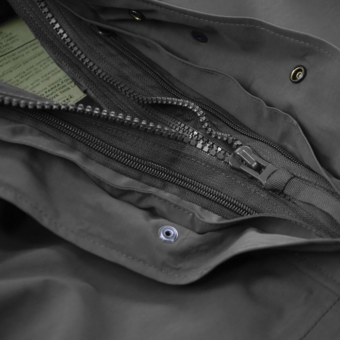 Куртка мембранная с флисовой подкладкой MIL-TEC Wet Weather Jacket Black Куртка мембранная с флисовой подкладкой MIL-TEC Wet Weather Jacket Black