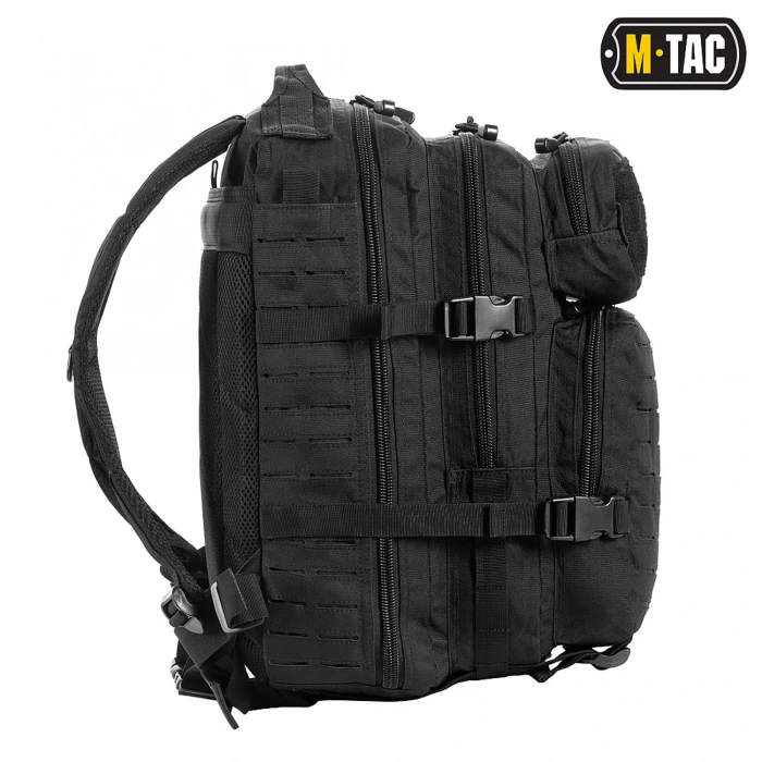 M-Tac рюкзак Assault Pack Laser Cut Black , Black M-Tac рюкзак Assault Pack Laser Cut Black , Black
